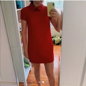 Valentino Dresses - Red collared Valentino dress! Valentino Dresses - Red collared Valentino dress!